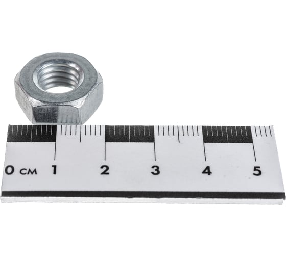 Оцинкованная шестигранная гайка ГОСТ 5927-70, M10, 5кг (примерно 479 шт.) Зубр 303550-10