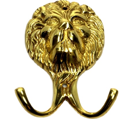 Крючок Левша коллекция L.Baskerville Lion Round 2-Legs LB-150 золото У2-6239.З