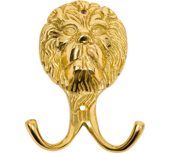 Крючок Левша коллекция L.Baskerville Lion Round 2-Legs LB-150 золото У2-6239.З