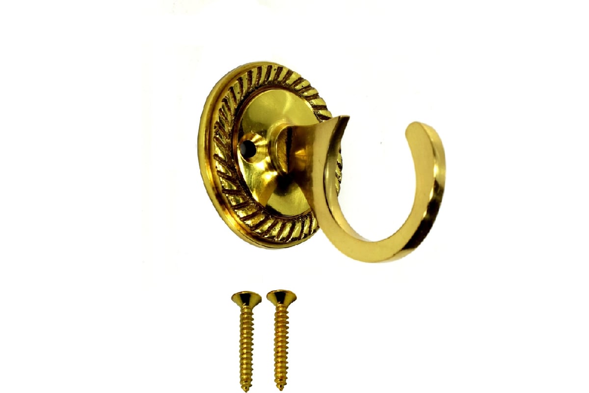 Крючок Левша коллекция L.Baskerville Georgian Bay 35 мм, LB-148 золото ...