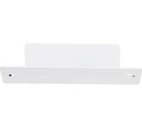 Ручка для балконной двери Невский Крепеж "Ракушка", алюминий, белая, 1 шт. 826232