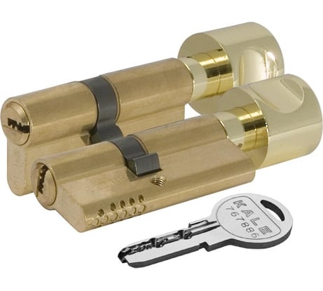 Цилиндровый механизм с вертушкой KALE KILIT 164 OBS SCE/80, 30+10+40 мм, латунь, 5 кл. new 45191