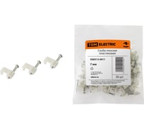 Плоская пластиковая скоба 7мм, 50шт TDM ELECTRIC SQ0513-0011