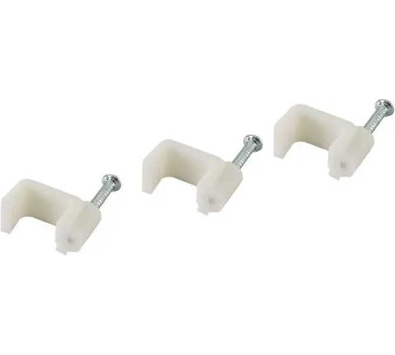 Плоская пластиковая скоба 10мм, 50шт TDM ELECTRIC SQ0513-0014