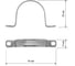 Металлическая двухлапковая скоба d48-50мм, 50шт TDM ELECTRIC SQ0409-0020 3