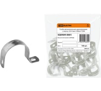 Металлическая однолапковая скоба d8-9мм, 100шт TDM ELECTRIC SQ0409-0001