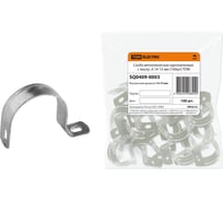 Металлическая однолапковая скоба d14-15мм, 100шт TDM ELECTRIC SQ0409-0003