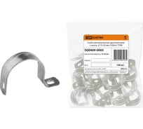 Металлическая однолапковая скоба d19-20мм, 100шт TDM ELECTRIC SQ0409-0005