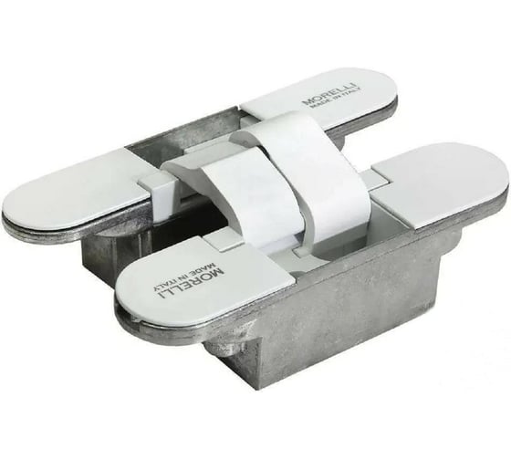 Скрытая петля для компланарных дверей MORELLI HH-18 W, белый 9011739