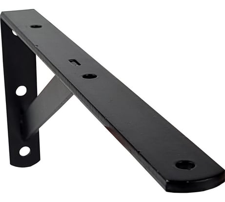 Кронштейн с усилителем ALDEGHI LUIGI SPA 245x100x20x4 мм, черный 2579NO25