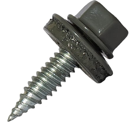 Саморез для доборных элементов HARDWEX ТМ HWX1-W-J-SP-4.8x20 мм, RAL 7005, 250 шт. 5190000001253