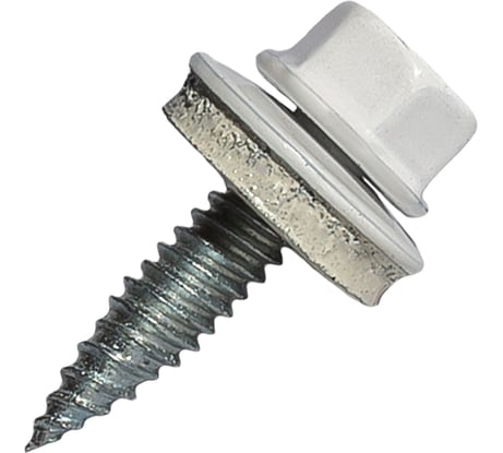 Саморез для доборных элементов HARDWEX ТМ HWX1-W-J-SP-4.8x20 мм, RAL 9003, 250 шт. 5190000001307