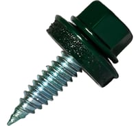 Саморез для доборных элементов HARDWEX ТМ HWX1-W-J-SP-4.8x20 мм, RAL 6005, 250 шт. 5190000001222