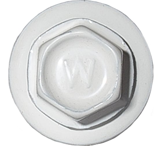 Саморез для доборных элементов HARDWEX ТМ HWX1-W-J-SP-4.8x20 мм, RAL 9016, 250 шт. 5190000001345
