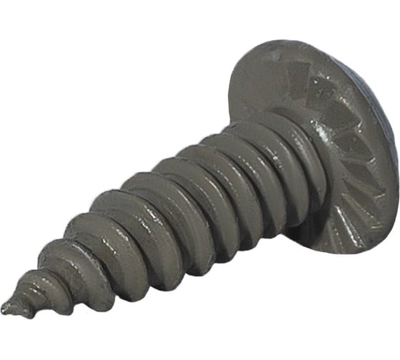 Саморез для ЛСТК HARDWEX ТМ HWX1-GI-SP-4.8x16 мм, SCR №1, GREY E-COAT, 1000 шт. 5190000000423