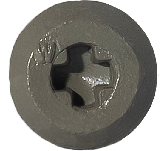 Саморез для ЛСТК HARDWEX ТМ HWX1-GI-SP-4.8x16 мм, SCR №1, GREY E-COAT, 1000 шт. 5190000000423