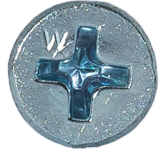 Саморез для облицовочных панелей HARDWEX ТМ HWX2-H-P4-3.5x45 мм, Phillips №2, цинк, 500 шт. 3000000000496