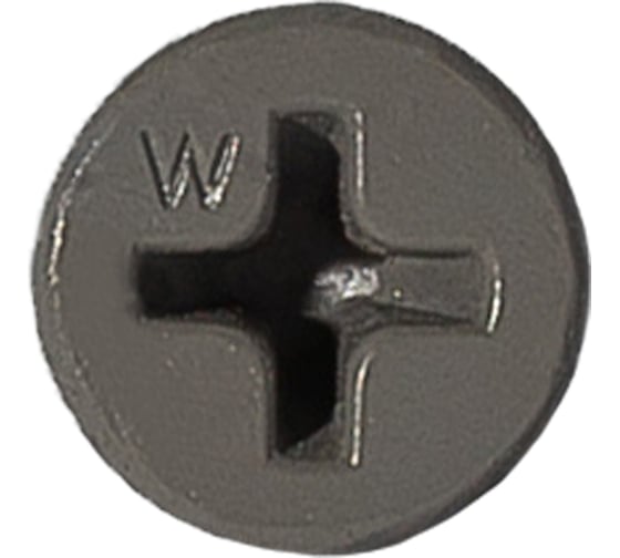 Саморез для облицовочных панелей HARDWEX ТМ HWX1-GF-SP-4.2x38 мм, Phillips №2, GREY E-COAT, 500 шт. 5190000000317