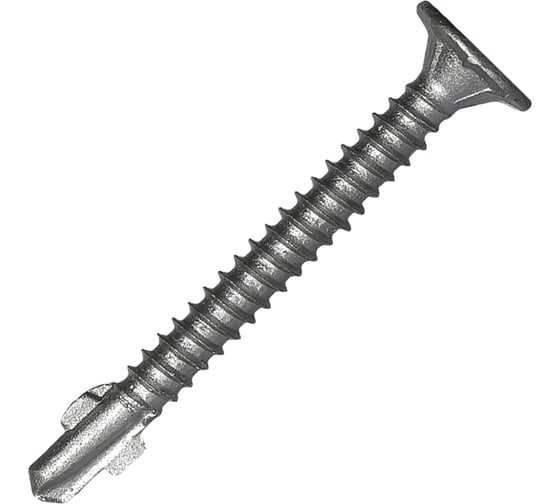 Саморез для облицовочных панелей HARDWEX ТМ HWX2-GE-P9-4.2x41 мм, Phillips №2, RUSPERT, 500 шт. 5190000000355