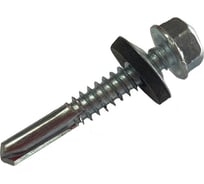 Саморез c усиленным сверлом по металлу HARDWEX ТМ HWX12-W-ED-P16-5.5x50 мм, св.№5, цинк, 100 шт. 5190000240478