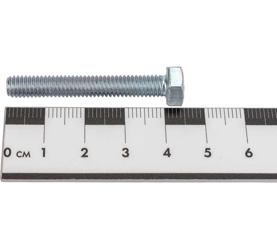 Болт Госкреп DIN933, М6x40 мм, 25 кг 9990106355