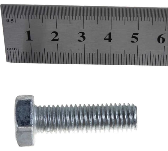 Болт Госкреп DIN933, М12x40 мм, 25 кг 9990106374