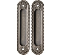 Ручка для раздвижных дверей ARMADILLO SH.CL152.010 (SH010/CL) AS-9 античное серебро 33757