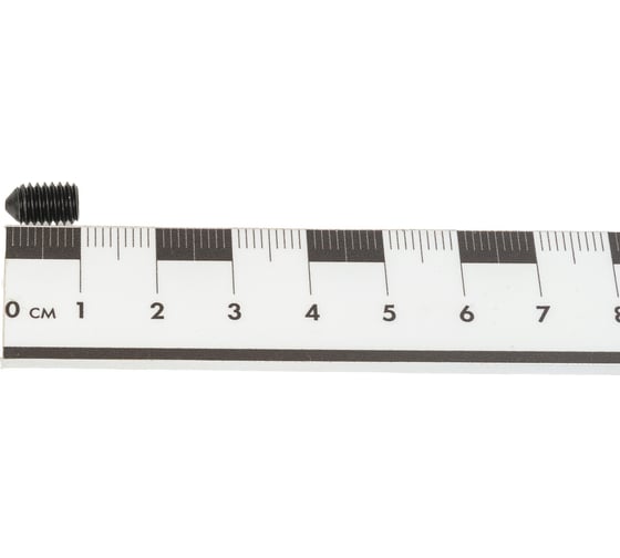 Установочный винт ZAMETAL М6x10 мм, DIN 914, Б/П, 45 H, 1000 шт. П/Р ZA107380
