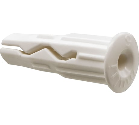 Универсальный нейлоновый дюбель ЕВРОПАРТНЕР белый, multi pro, 6x25 мм, 60 шт. RB3 0125