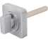 Поворотная ручка ARMADILLO BKW8.K.SQ52 (BKW8/SQ) MWSC-33 итальянский тисненый 42365 1