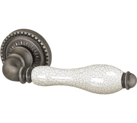 Раздельная ручка ARMADILLO R.CL55.Silvia (Silvia CL1) AS/СRP-109 античное серебро/кракелюр 33745