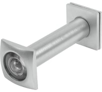 Дверной глазок FUARO оптика пластик DV-Q 4/130-70/Z (VIEWER 4 DVQ) SSC сатинированный хром 42153