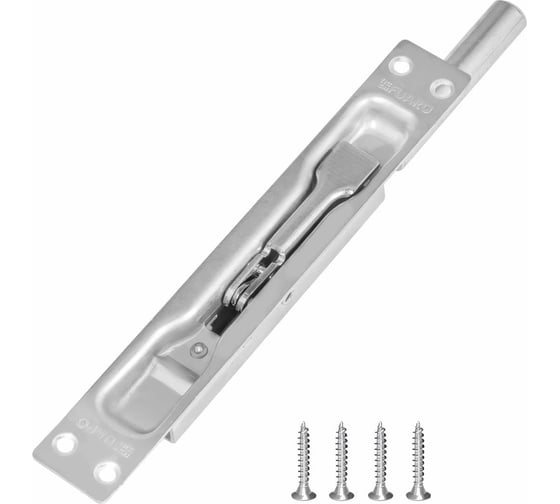 Торцевая задвижка FUARO D12x80 мм (TDB set 160-24) в комплекте с ригелем RIGEL-set/160 40709