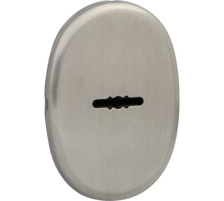 Накладка на сувальдный замок FUARO ESC.S-auto.ECO/OV.477 (ESC 477 eco) с автоматическими шторками SN матовый никель 43209