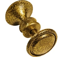 Дверная ручка-кнопка-стяжка Трибатрон бронзовый антик 88170