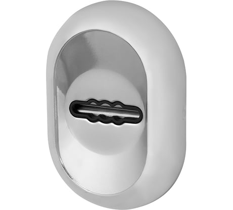 Накладка на сувальдный замок FUARO ESC.S-auto/CRE/OV.13 (ESC-13S) с автоматическими шторками CP хром 37477