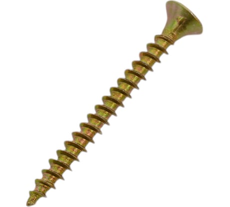 Универсальный саморез МЕТАЛЛСЕРВИС 3x30 мм, желтый цинк, 200 шт. 1242663