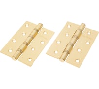 Универсальная петля FUARO SSG (4BB 100x75x2,5) сатинированное золото (2 шт) IN4400U 46349