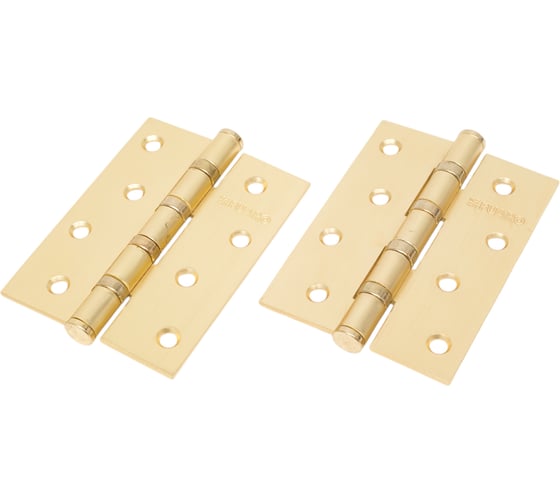 Универсальная петля FUARO SSG (4BB 100x75x2,5) сатинированное золото (2 шт) IN4400U 46349 1