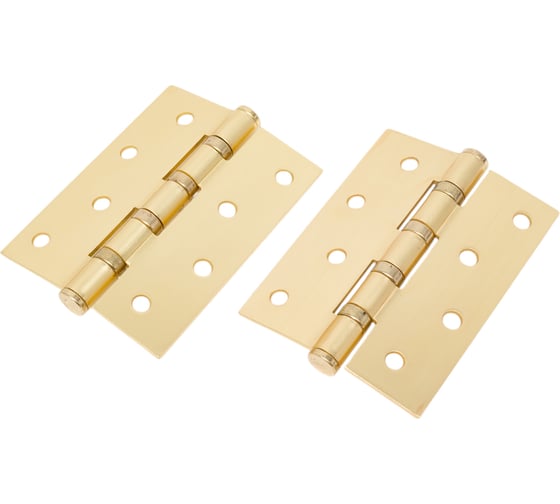 Универсальная петля FUARO SSG (4BB 100x75x2,5) сатинированное золото (2 шт) IN4400U 46349