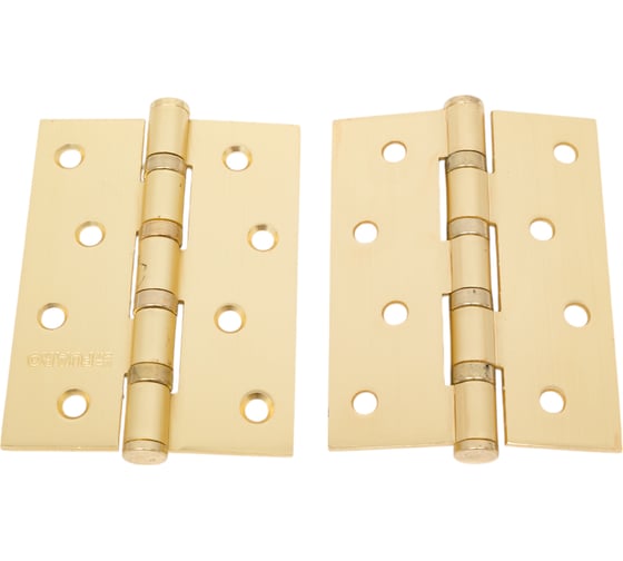 Универсальная петля FUARO SSG (4BB 100x75x2,5) сатинированное золото (2 шт) IN4400U 46349