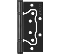 Универсальная петля FUARO без врезки BL (500-2BB 100x2,5) черный матовый (2 шт) IN4500W 41485