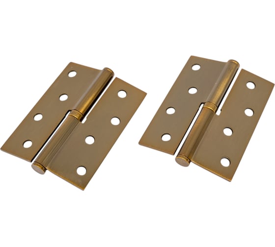 Съемная петля FUARO WAB правая (413-4 100x75x2,5) матовый бронза (2 шт) IN4430SR 29209