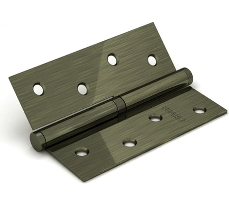 Съемная петля FUARO AB правая (413-4 100x75x2,5) бронза (2 шт) IN4430SR 18211