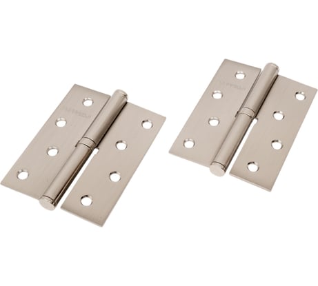 Съемная петля FUARO SN правая (413-4 100x75x2,5) матовый никель (2 шт) IN4430SR 18219