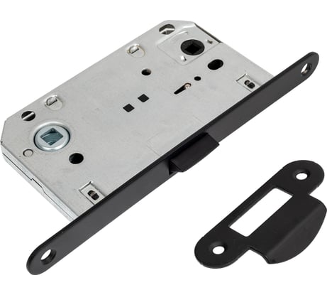 Врезная защелка AJAX PLASTLP96WC-50 BL черный 45911