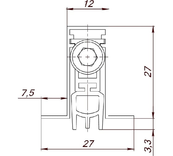 Автоматический порог ARMADILLO EASY BLOCK F/820 45405