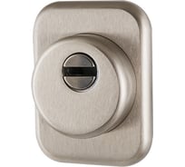 Броненакладка на ЦМ ARMADILLO квадрат (от вырывания, 25 мм) ET/ATC-Protector 1-25(SQ) SN-3 матовый никель box 34349