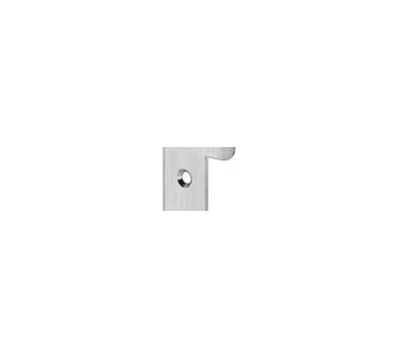Ответная планка Hafele хром матовый DR24x37мм 911.39.086