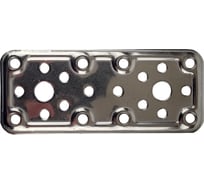 Соединительная пластина ALDEGHI LUIGI SPA 120x50x2 мм, нержавеющая сталь 770IN12_P8